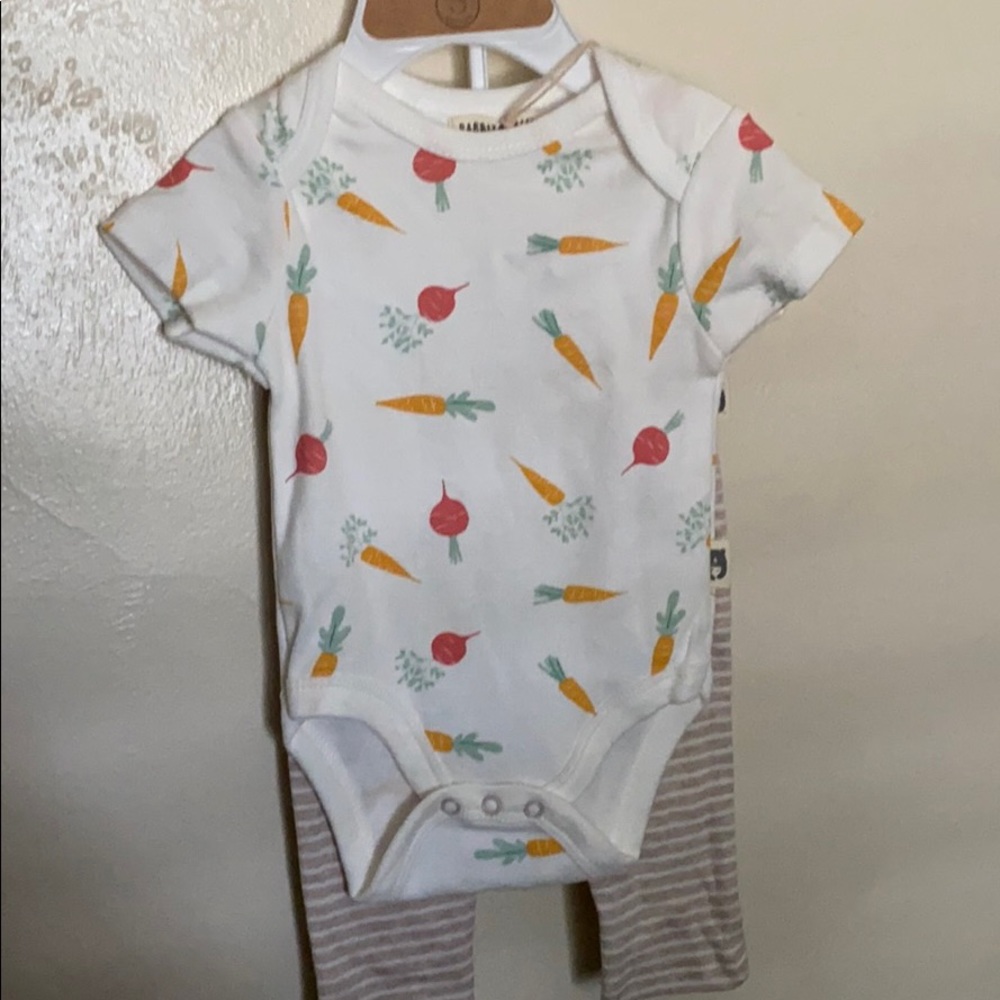 Rabbit and Bear Unisex 2 pc set Onesie and pants